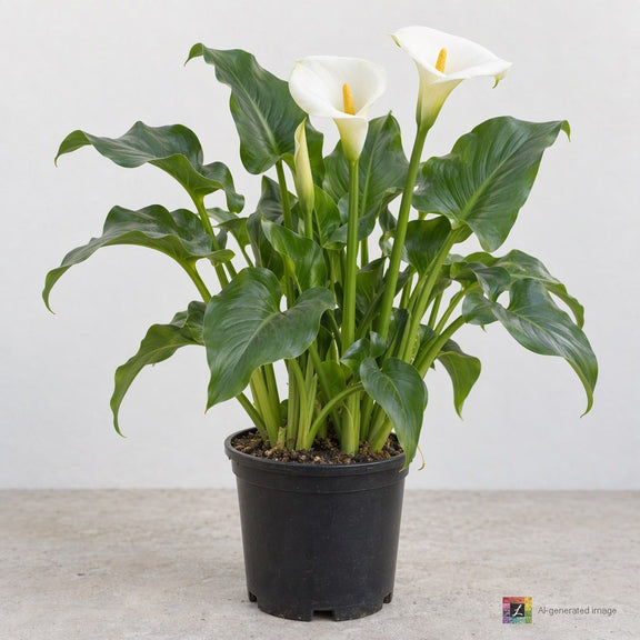 AI-generated image: Zantedeschia aethiopica