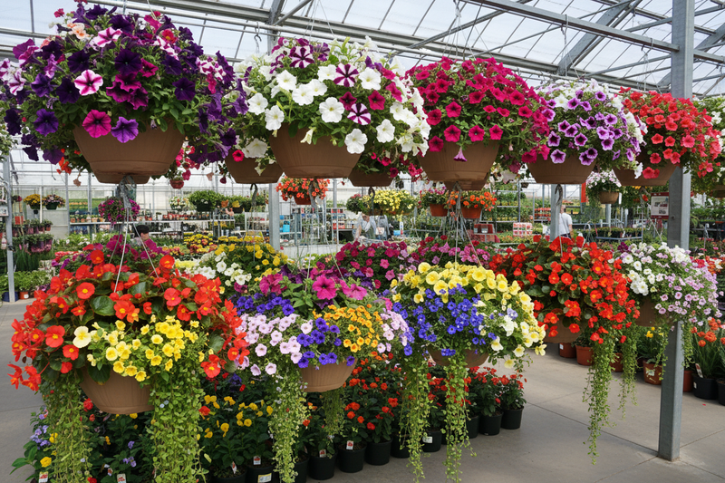 Hanging Basket - 'Premium Annual 12 Inch'