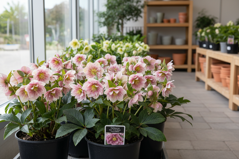 Helleborus HGC® ICE N' ROSES® 'Mary Marble'