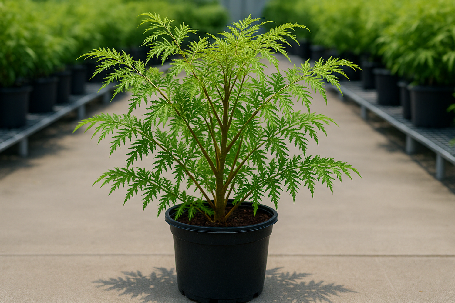 Rhus ty. 'Laciniata' in 5 gallon